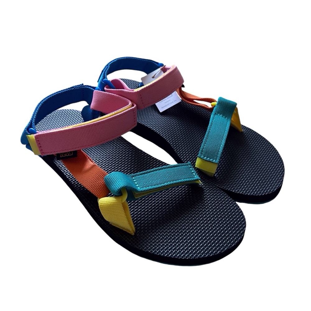 Teva Women’s Original Universal Rainbow Multicolor Sandal Outdoor Hiking Size 9